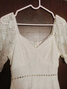 White Lace Dress