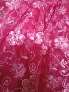 pink balloonback streching frock