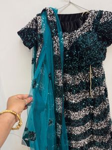 party wear sequence, Lehenga Choli Dupatta