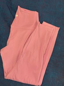 Lululemon Pink Leggings size 10