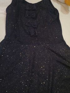 Sparkly Navy Blue Dress