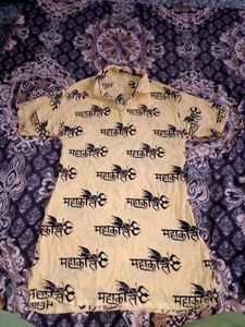 Printed Yellow Shirt