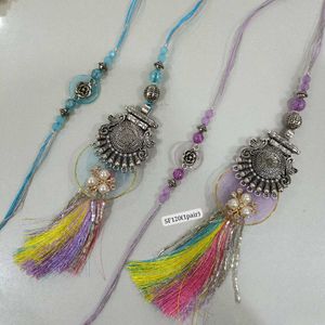 set of 2 rakhi pair