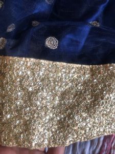 Navy Blue Lehenga