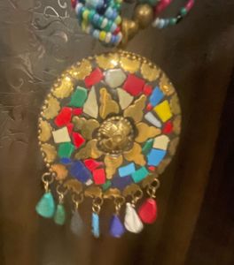 Boho Beaded Statement Necklace