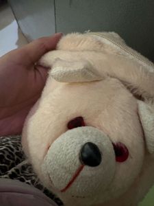 Cute Teddy Bear Plush Pouch Bag