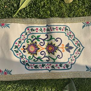 Brand new hanpainted Table Runner