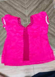 Beautiful Pink Lehenga Choli for Kids