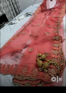 Gorgeous Pink &amp; Gold Lehenga