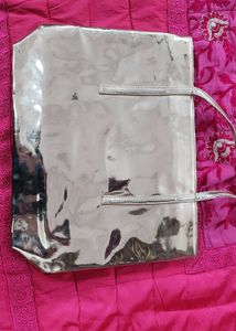Shiny Metallic Tote Bag