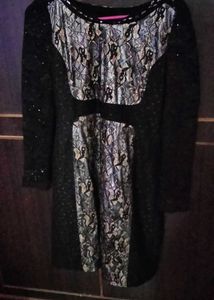 Elegant Black Lace Dress