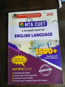 NTA CUET English Language Book