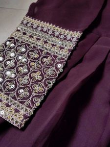 Designer Anarkali Suit with Dupatta