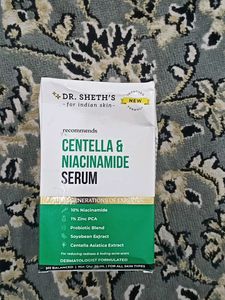 Dr. Sheth's Centella Niacinamide Serum
