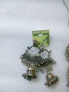 New Oxidised Jwellery set