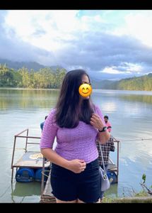 Lilac Textured Knit Top