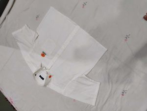 Classic White Short Sleeve BOXXY FIT Shirt