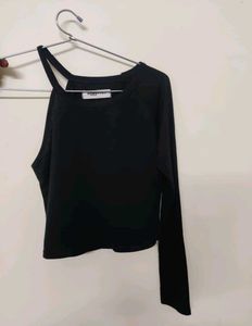 One Side Shoulder Top