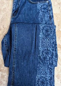 💙PATTERN JEANS
