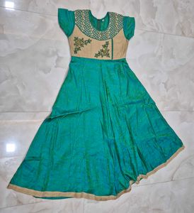 Beautiful Teal Ethnic Gown