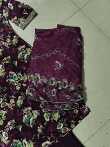 Floral Print Kurta Set