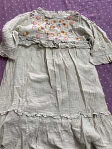 Embroidered dress
