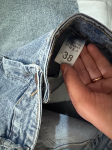 Light Wash Wide Leg Jeans