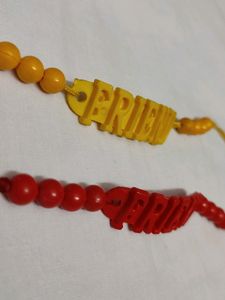 Set Of Two Friendship Bands, Handband