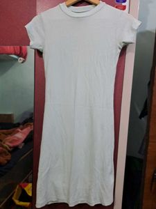 Mint Green T-Shirt Dress