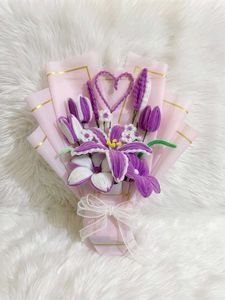 Handmade Crochet Flower Bouquet