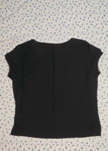 Embellished Black ethnic Top