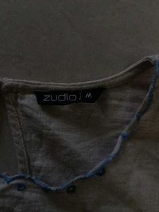 Cute Embroidered Crop Top