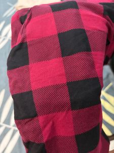 Red &amp; Black Buffalo Plaid Mini Skirt