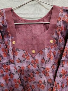 Winter Printed Kurti