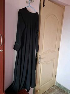 Elegant Black Abaya Gown