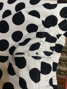 Polka Dot Mini Skirt