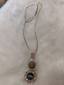 Unique Pendant Necklace with Tiger Charm