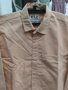 Peach Casual Shirt