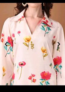 Floral Print tunic and Pant Set