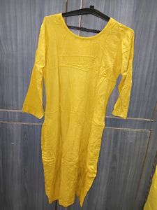 Vibrant Yellow Kurta Set