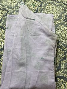 Embroidered Cotton Kurta
