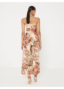 Further Slashed New I Floral Halter Neck Jum