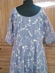 kota doria embroidery suit