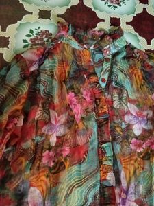 Fancy One Piece Gown Xl Size Length 44 Inches