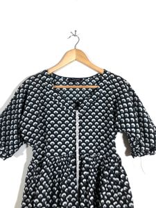 Black Printed Top(Women’s)
