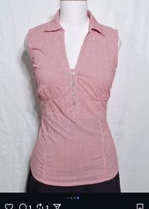 Striped Sleeveless Top