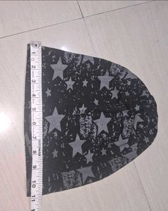 Men's Star Print Beanie Hat of 1