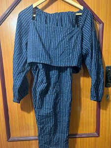 Navy Blue Co Ord Set