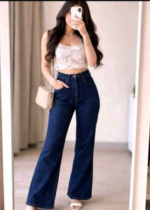 High Waisted Flare Jeans
