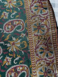 Pure Silk Banarasi Katan Saree &amp; unstitched blouse
